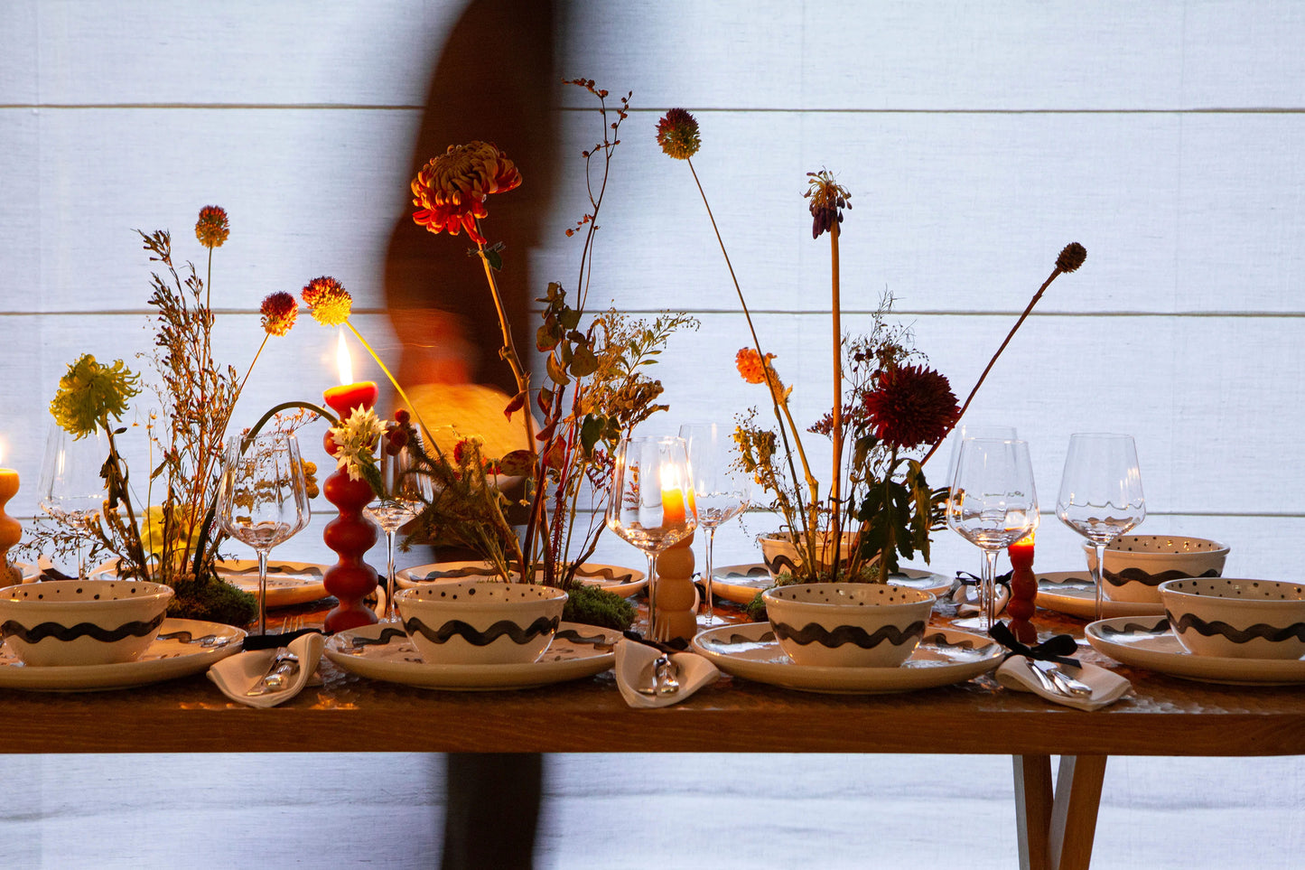 "Wasted Time" Poetry Hand Painted Bowl 6/12