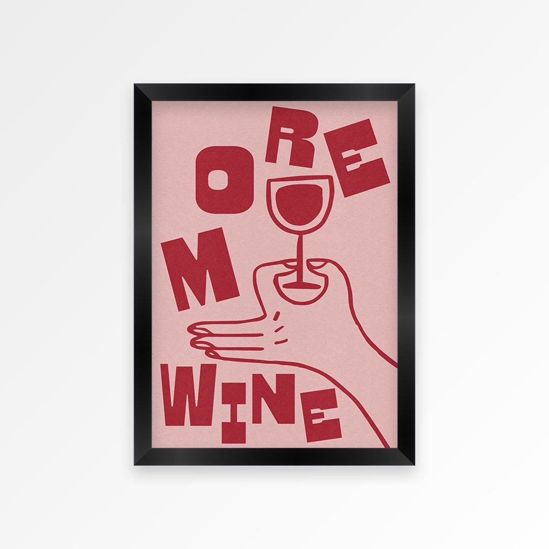 More Wine Print