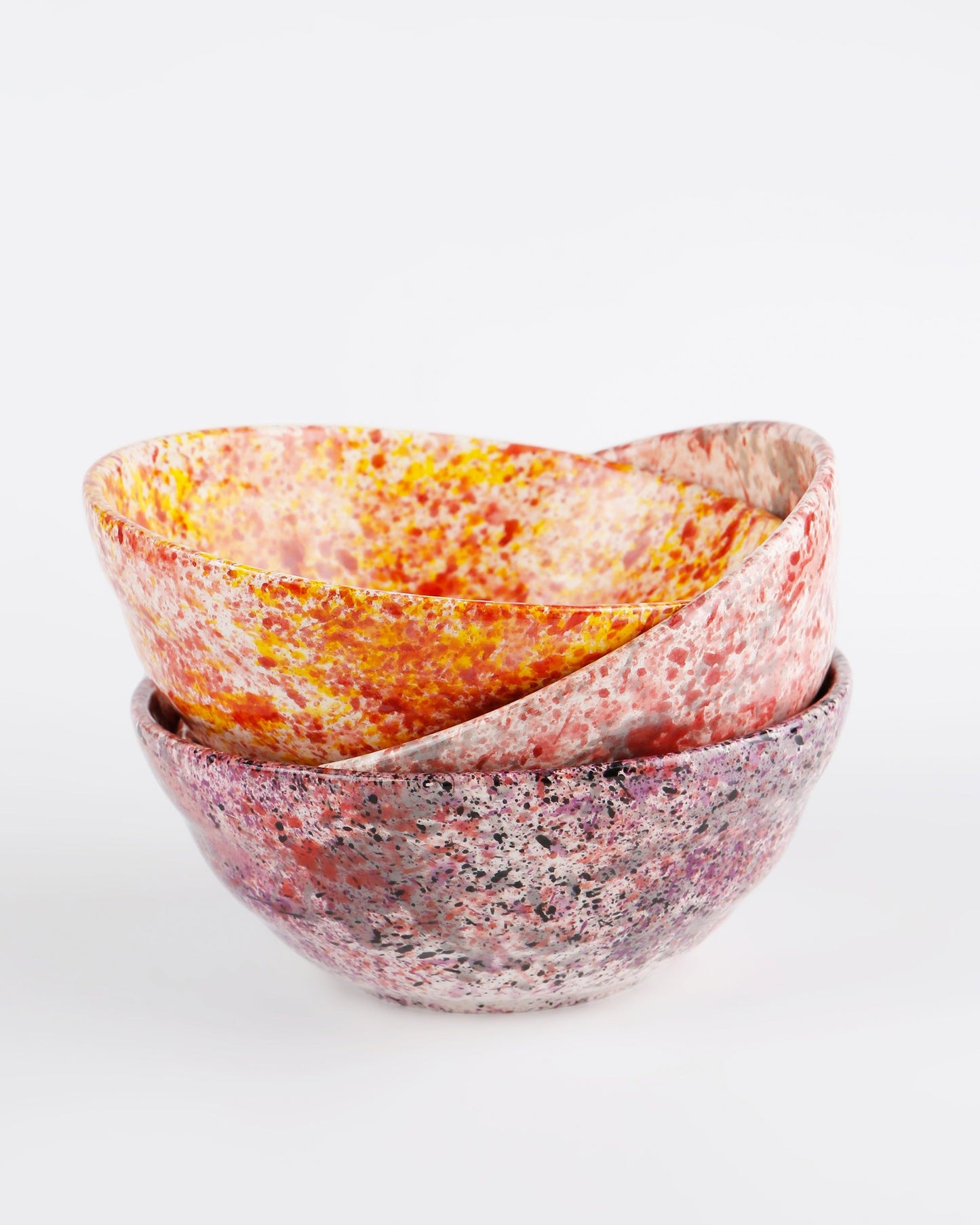 Chamomile Splatter Bowl