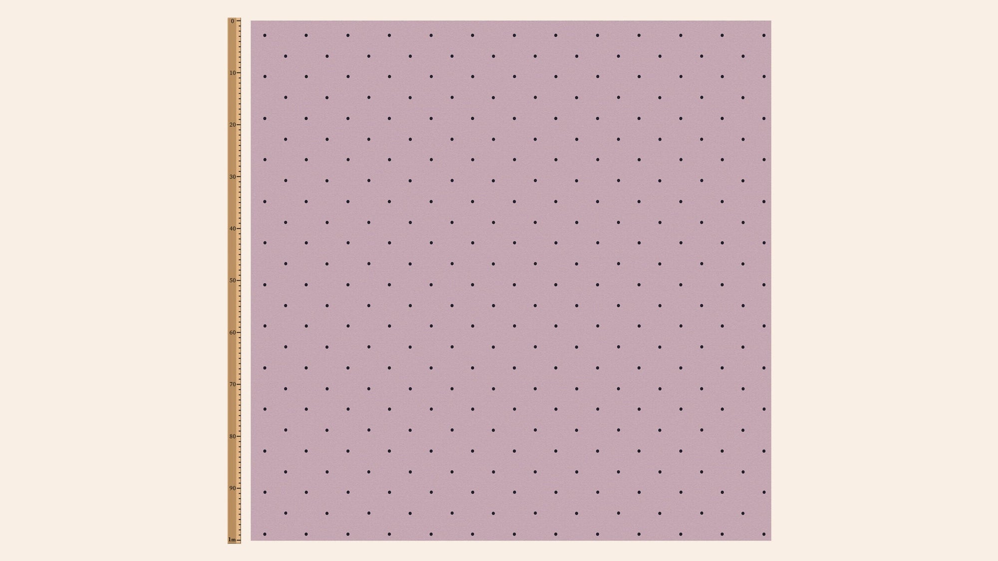 Dolce Dots, Parma Violet, Metre