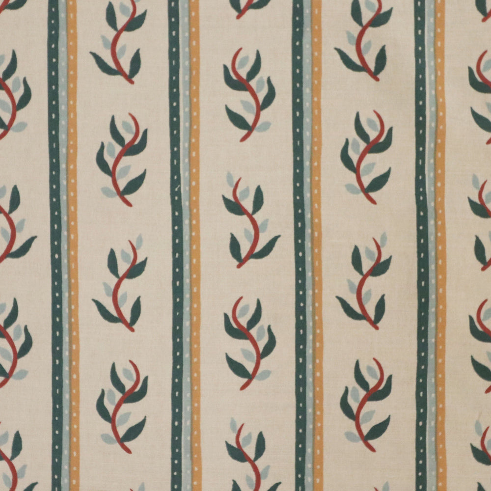 Home Collection - Rill Three With Flowers Fabric