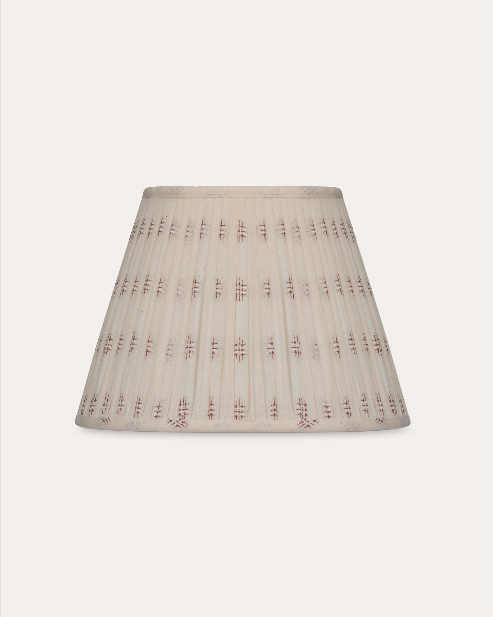 The Classic Embroidered Cotton in Chestnut