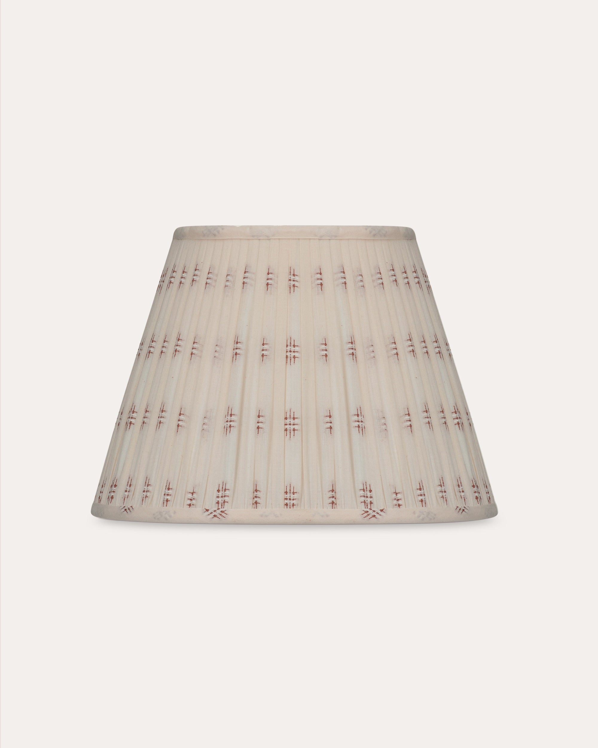 The Classic Embroidered Cotton in Chestnut