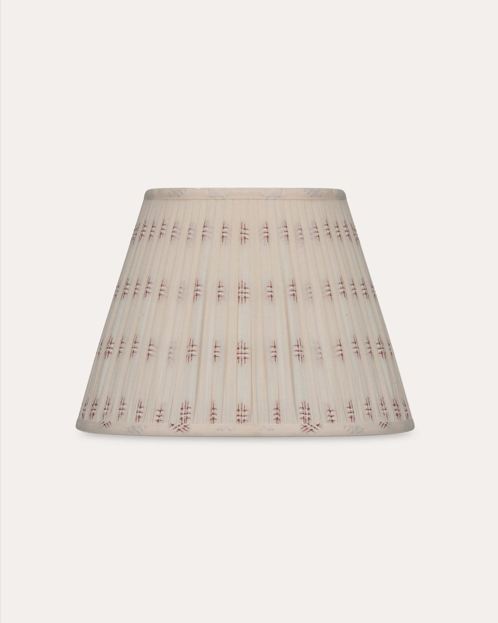 The Classic Embroidered Cotton in Chestnut