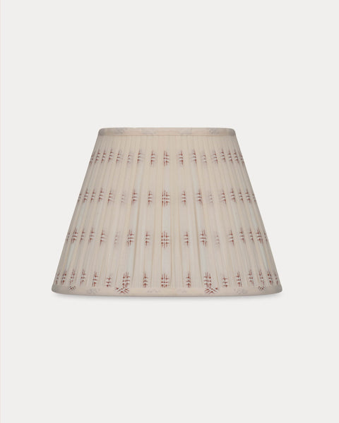 The Classic Embroidered Cotton in Chestnut