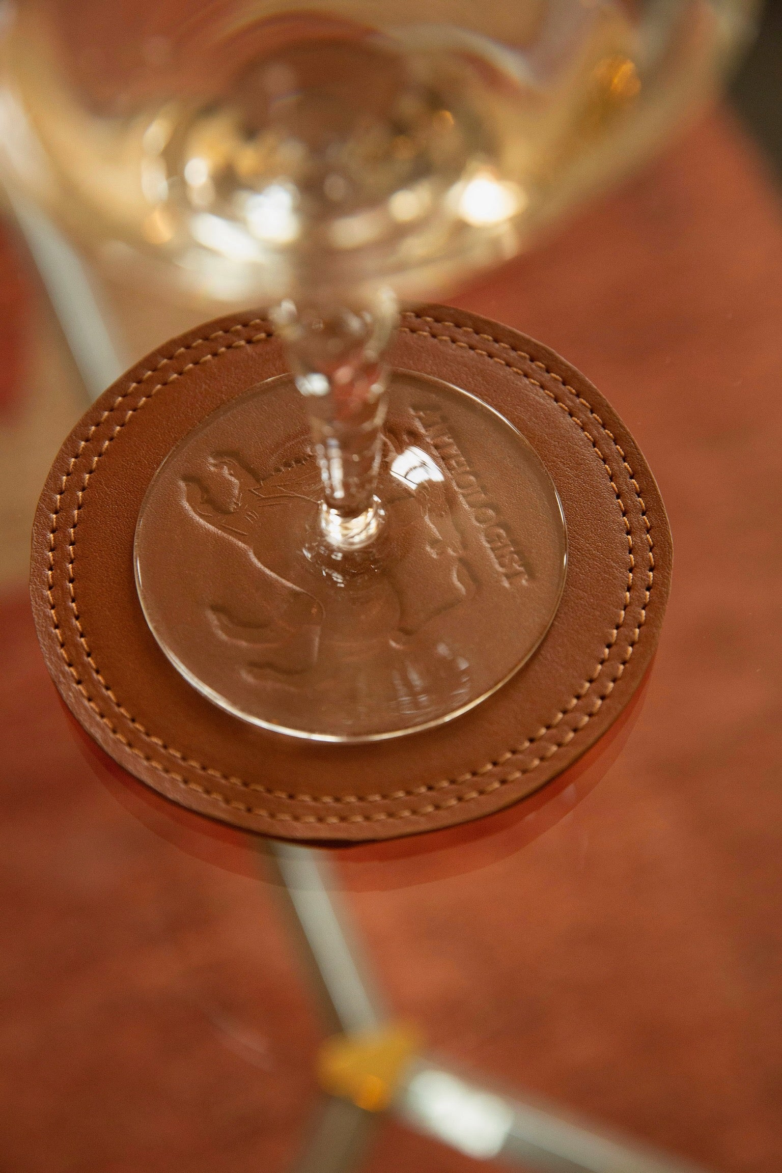 Anthologist Coasters (Set of 4), Brown