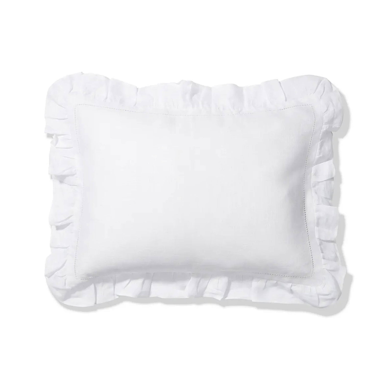 Boudoir Pillow with Frill Edge