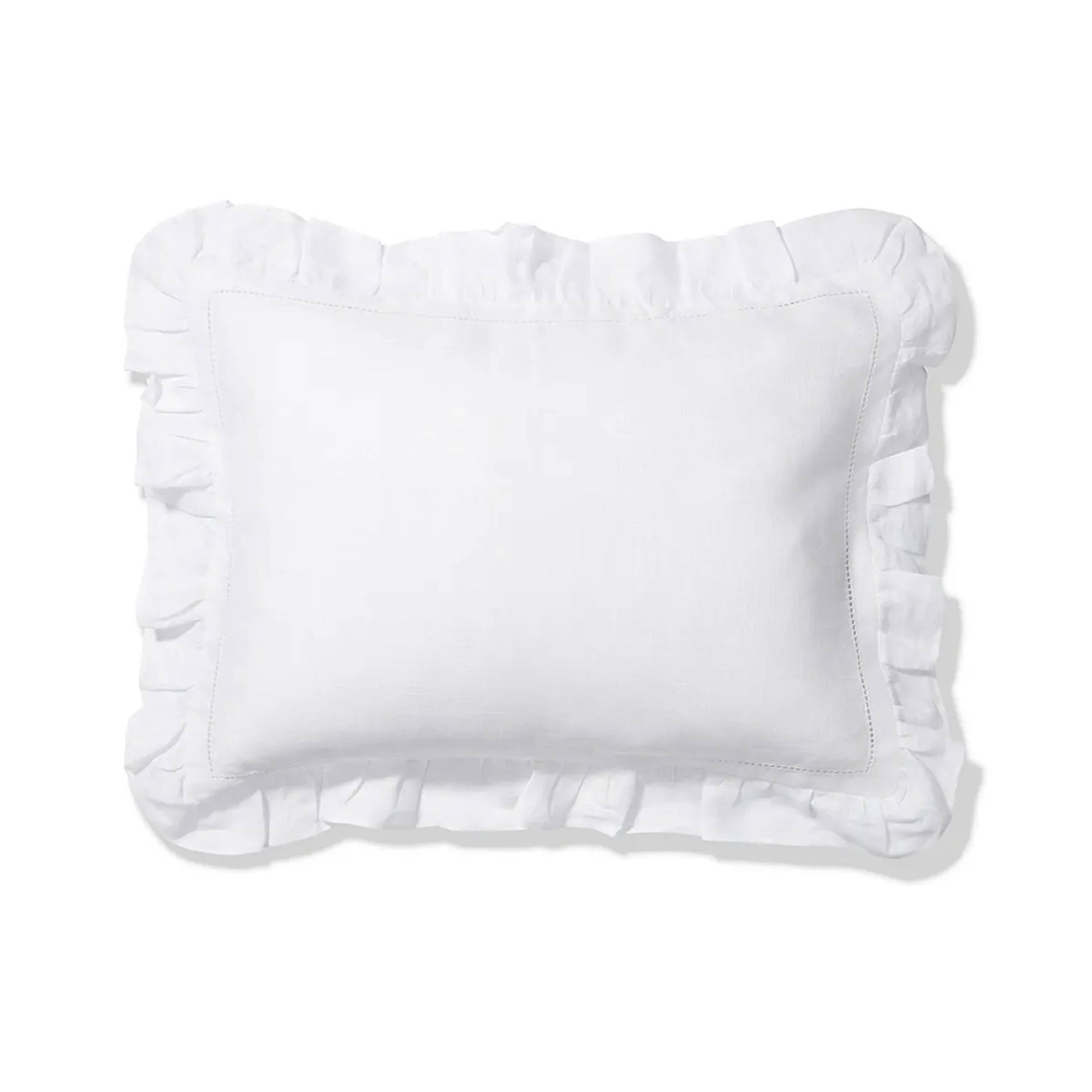 Boudoir Pillow with Frill Edge