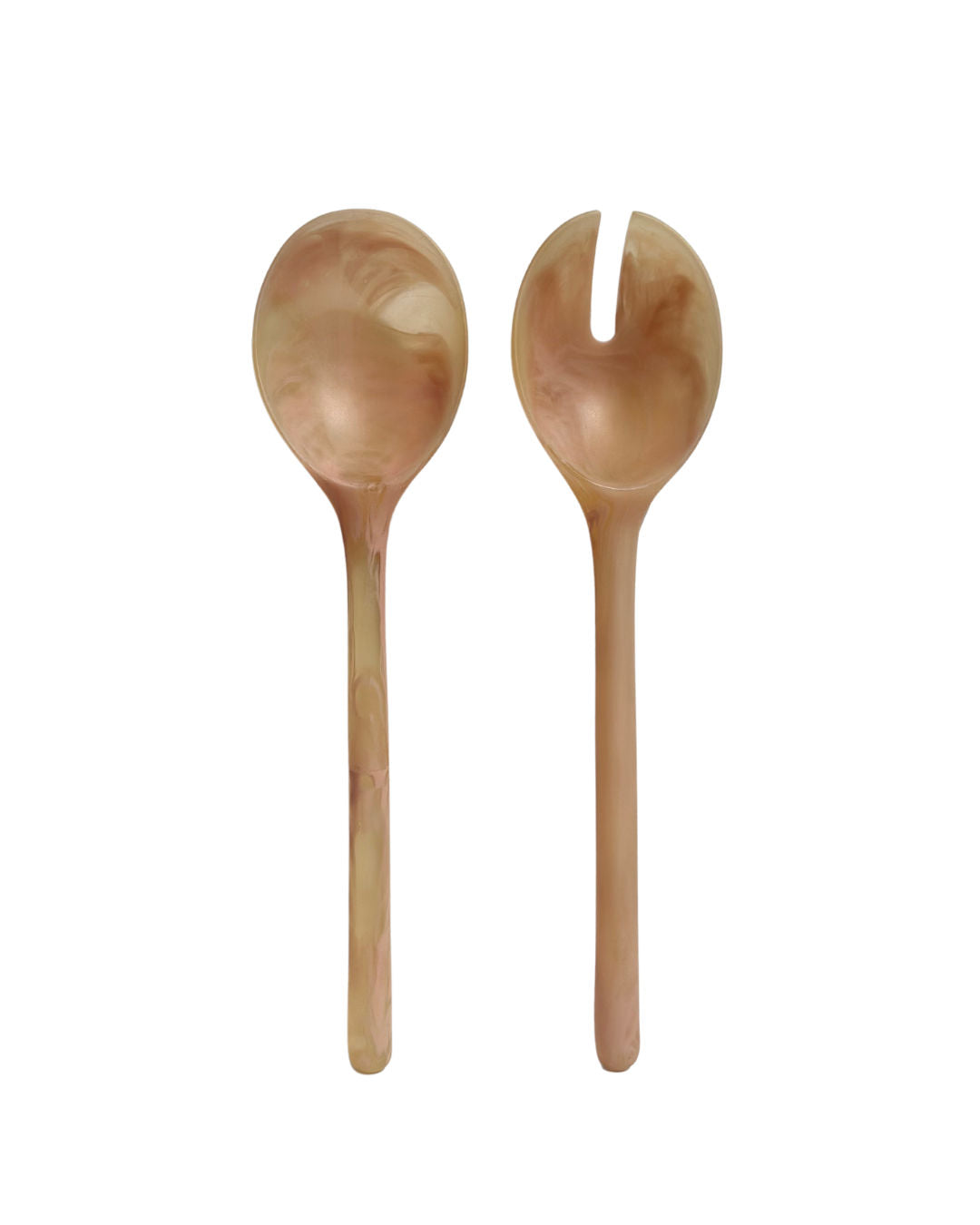 Salad Servers | Coral Set