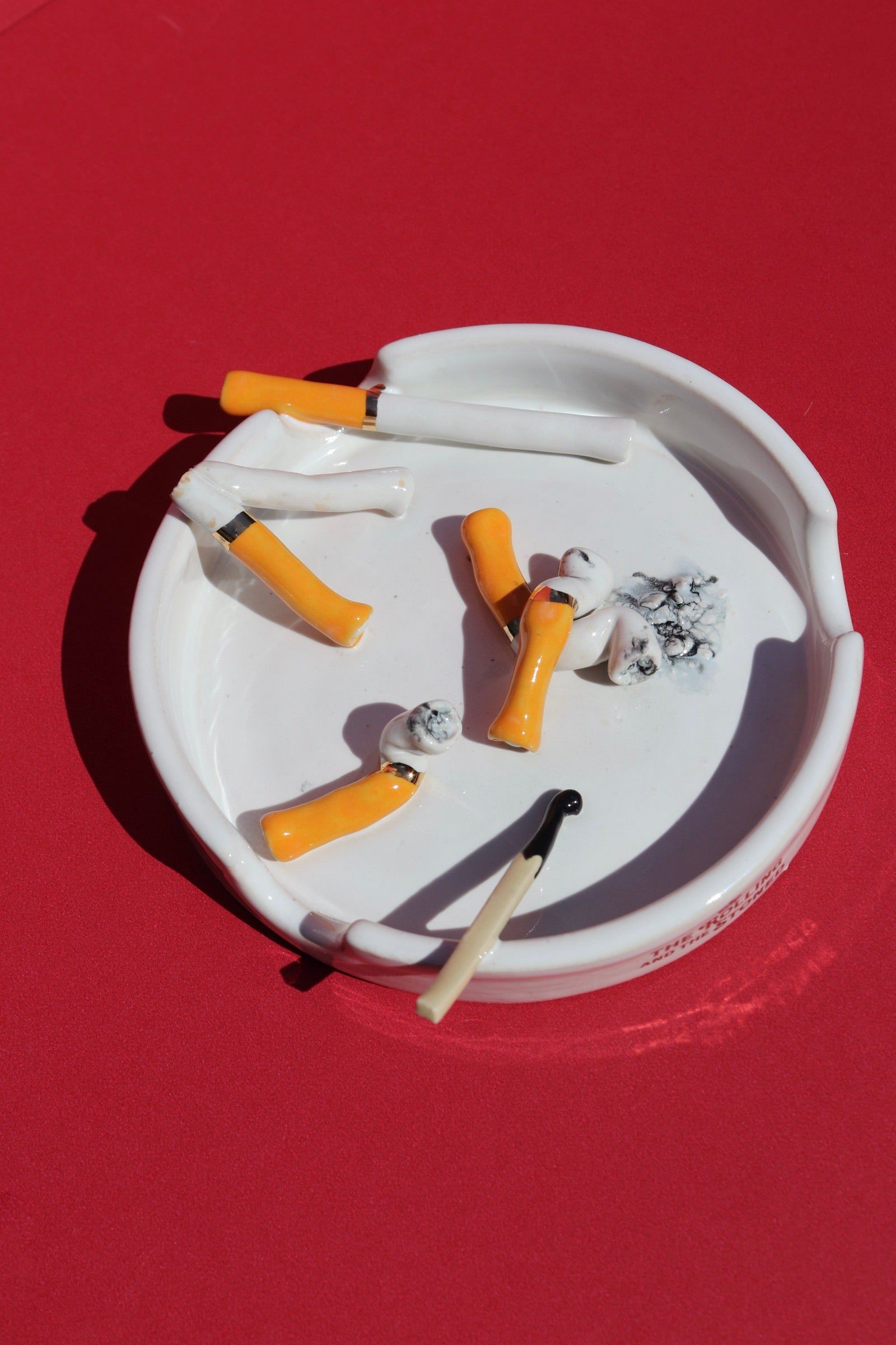 Mine Snapped Ashtray