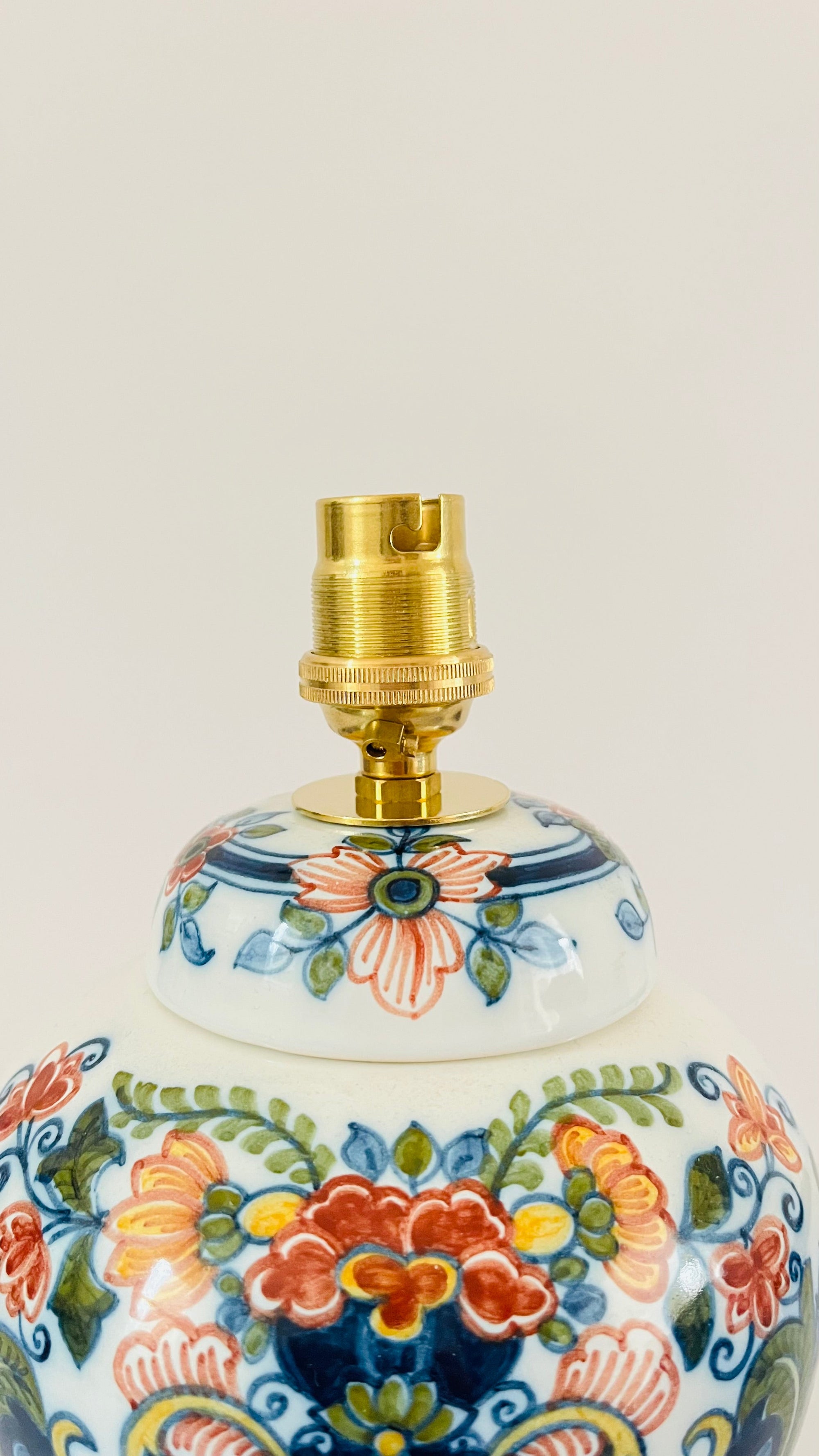 Antique Mini Makkum Lamp