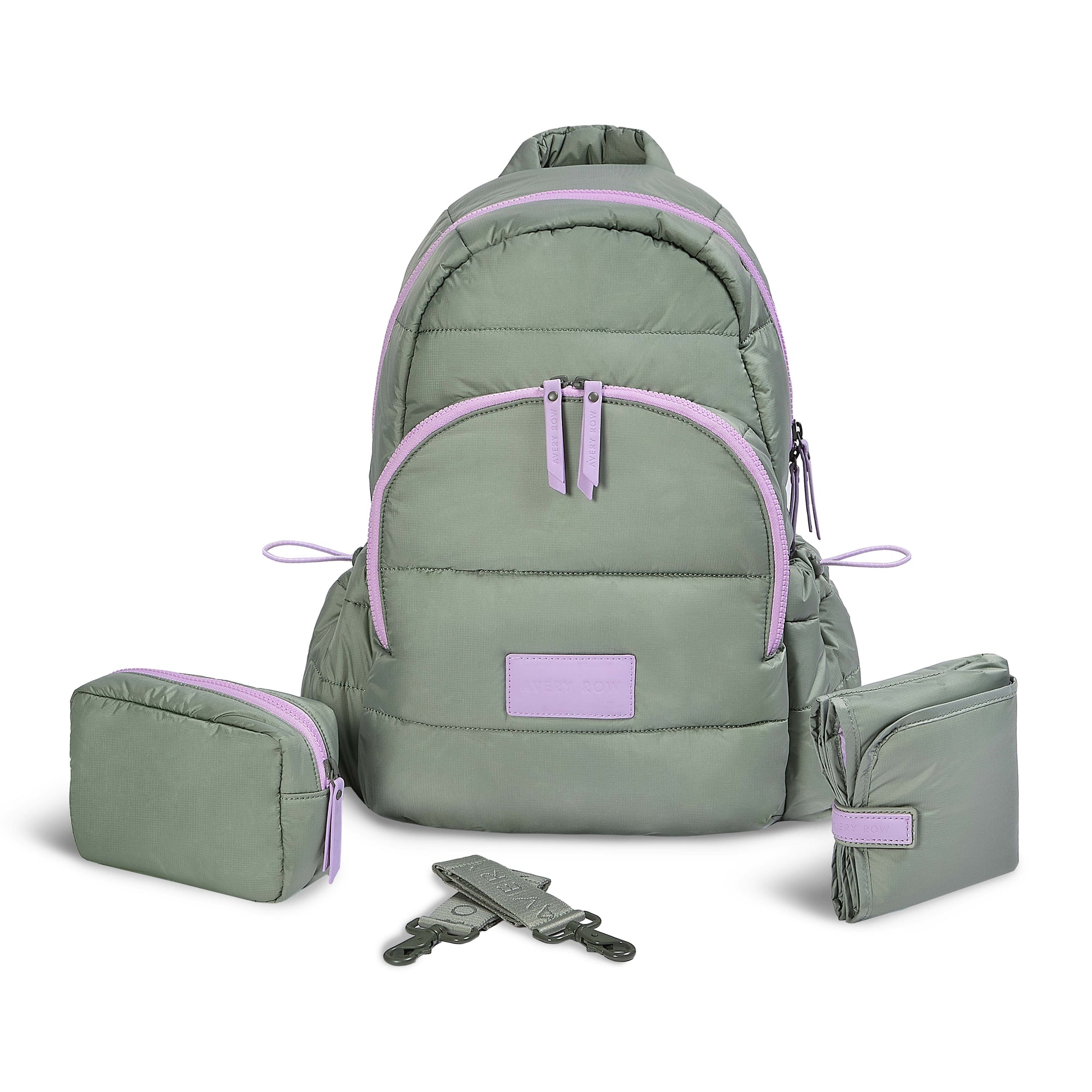 Baby Changing Backpack - Olive