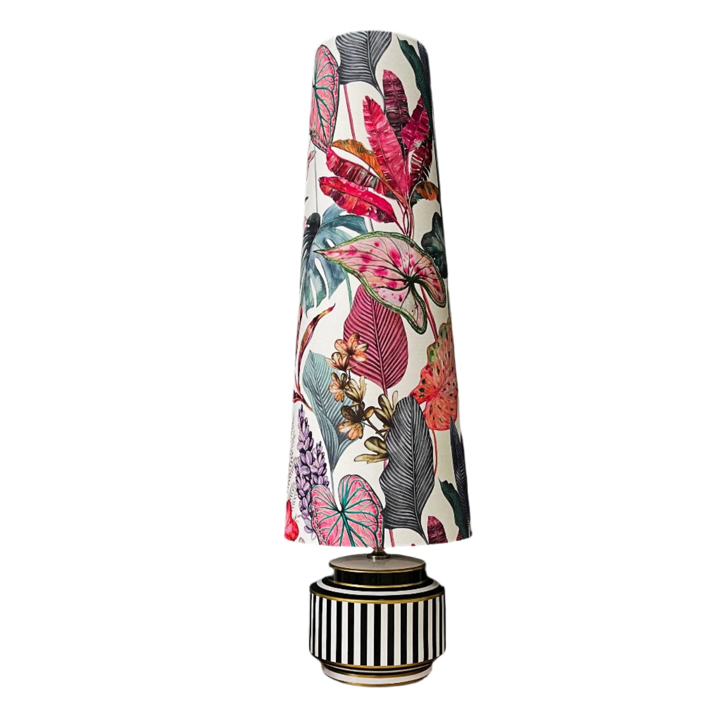 Ice Jungle Oversized Cone Lampshades