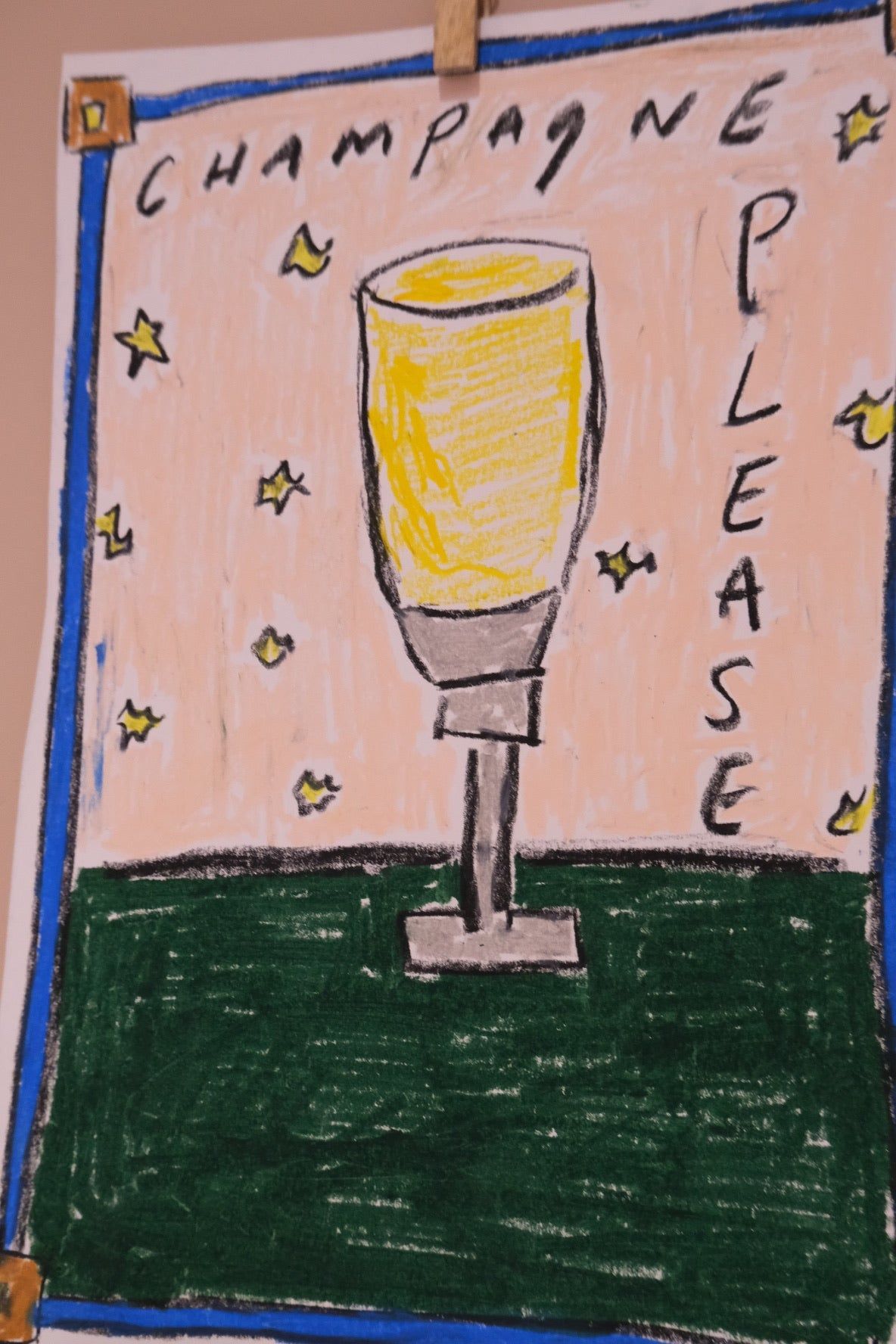 Champagne Please Artwork-