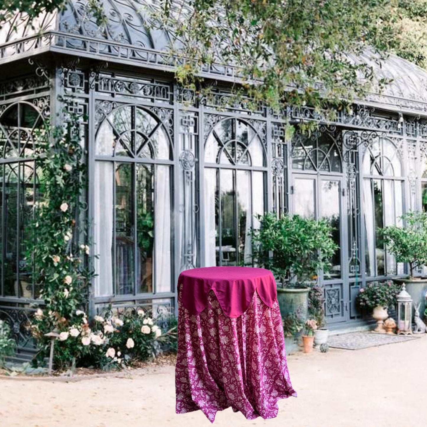 Daisy party tablecloth