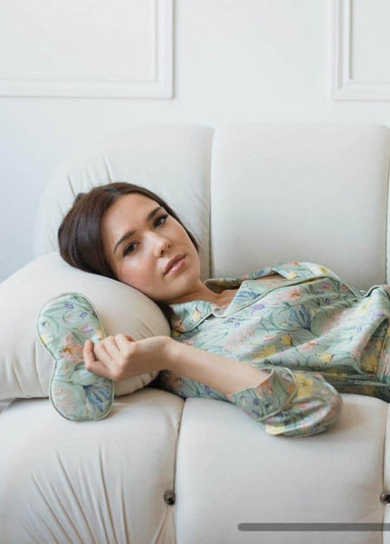 Secret Garden Silk Eye Mask