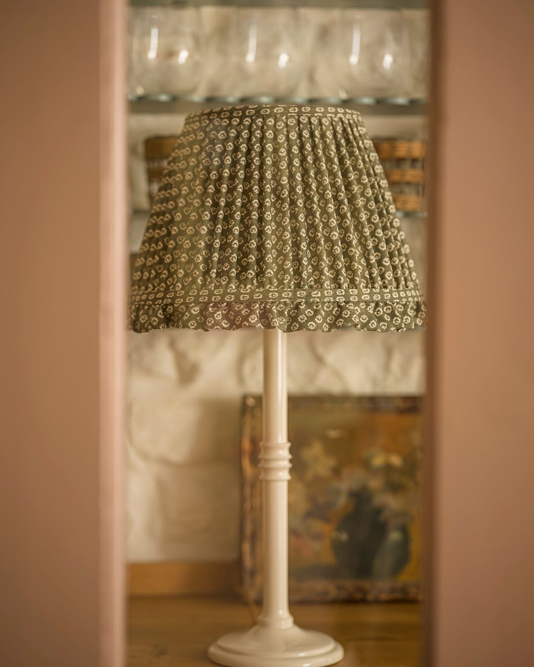 Florina in Moss Lampshade