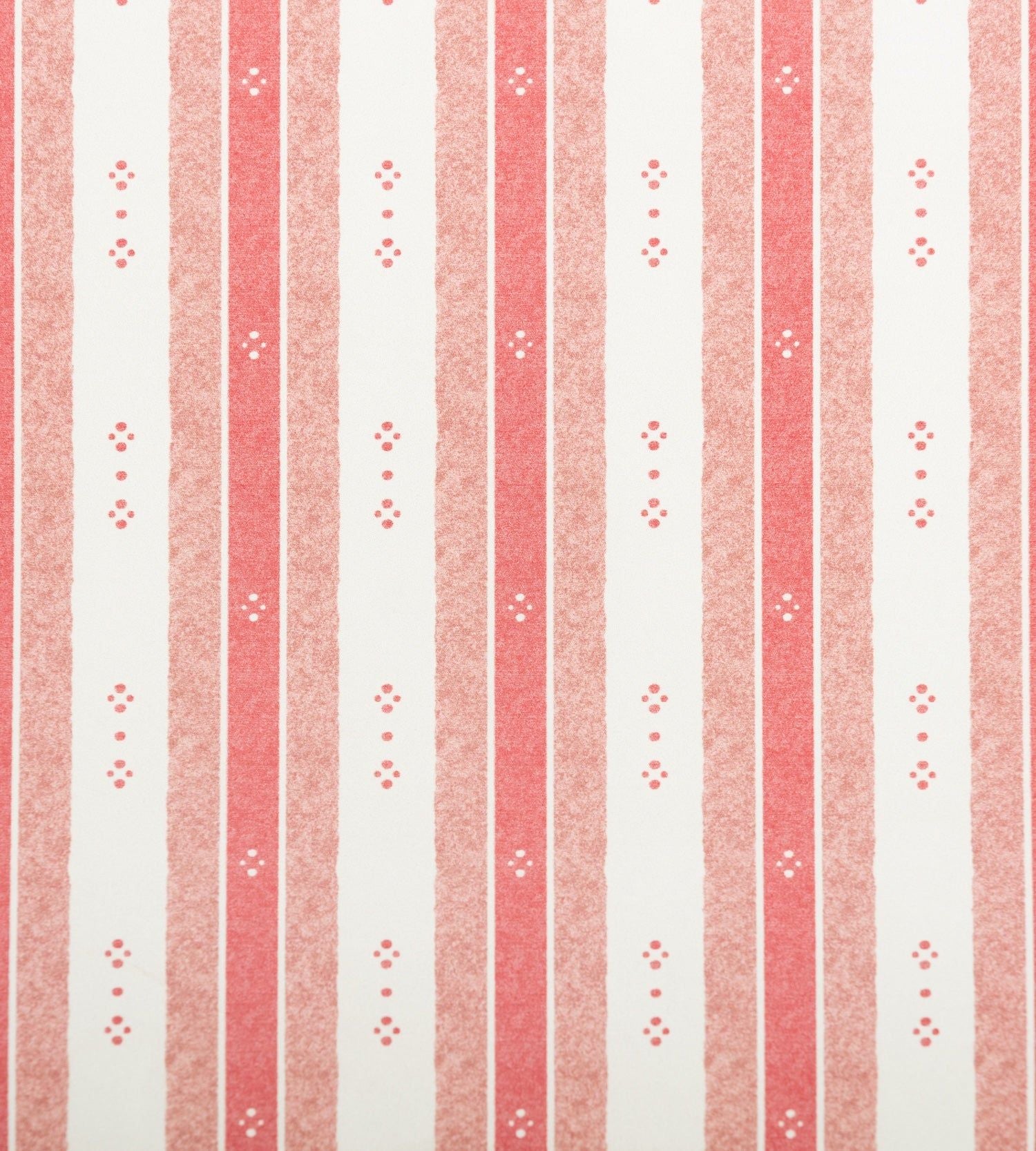 Salzburg Stripe Wallpaper - Red & Pink