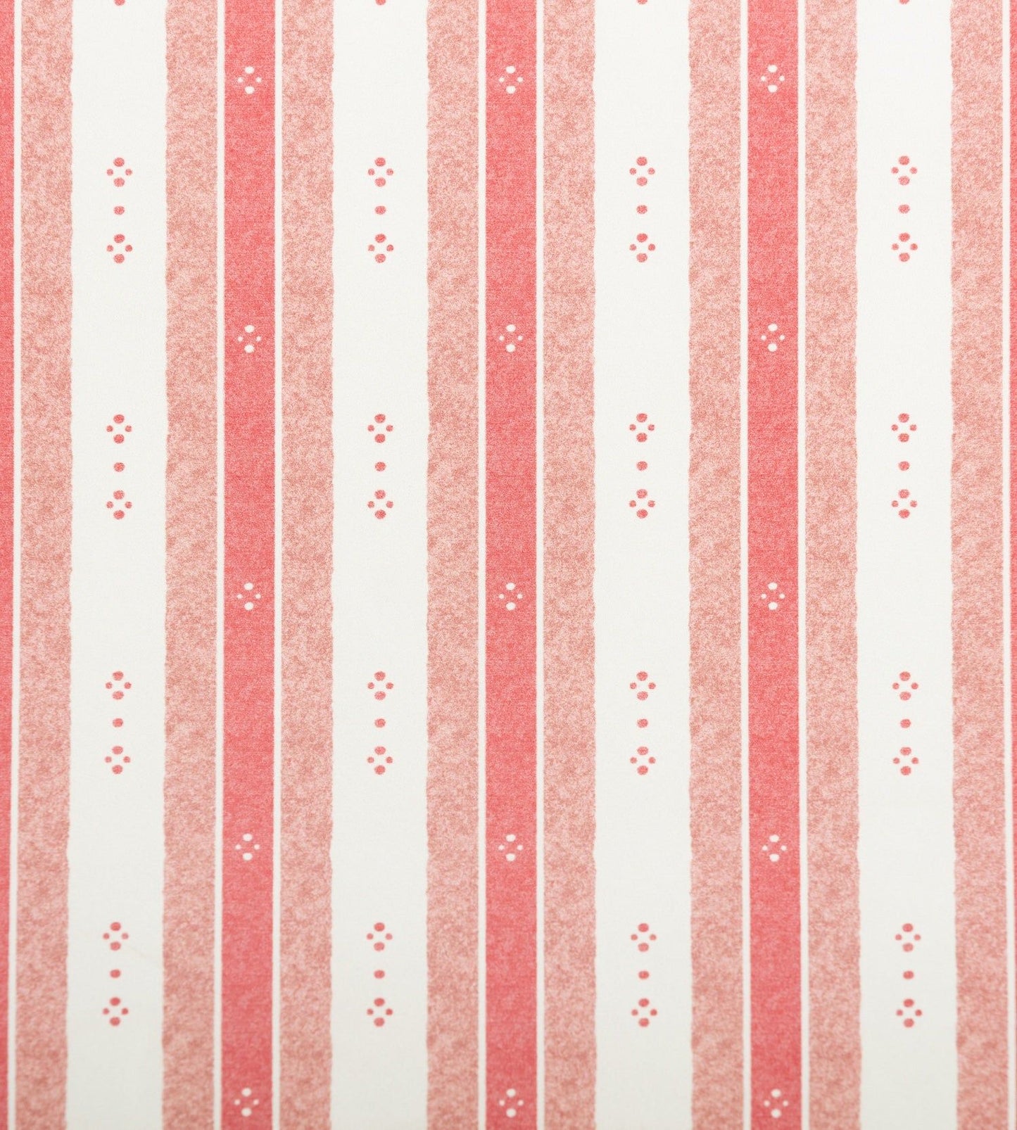 Salzburg Stripe Wallpaper - Red & Pink