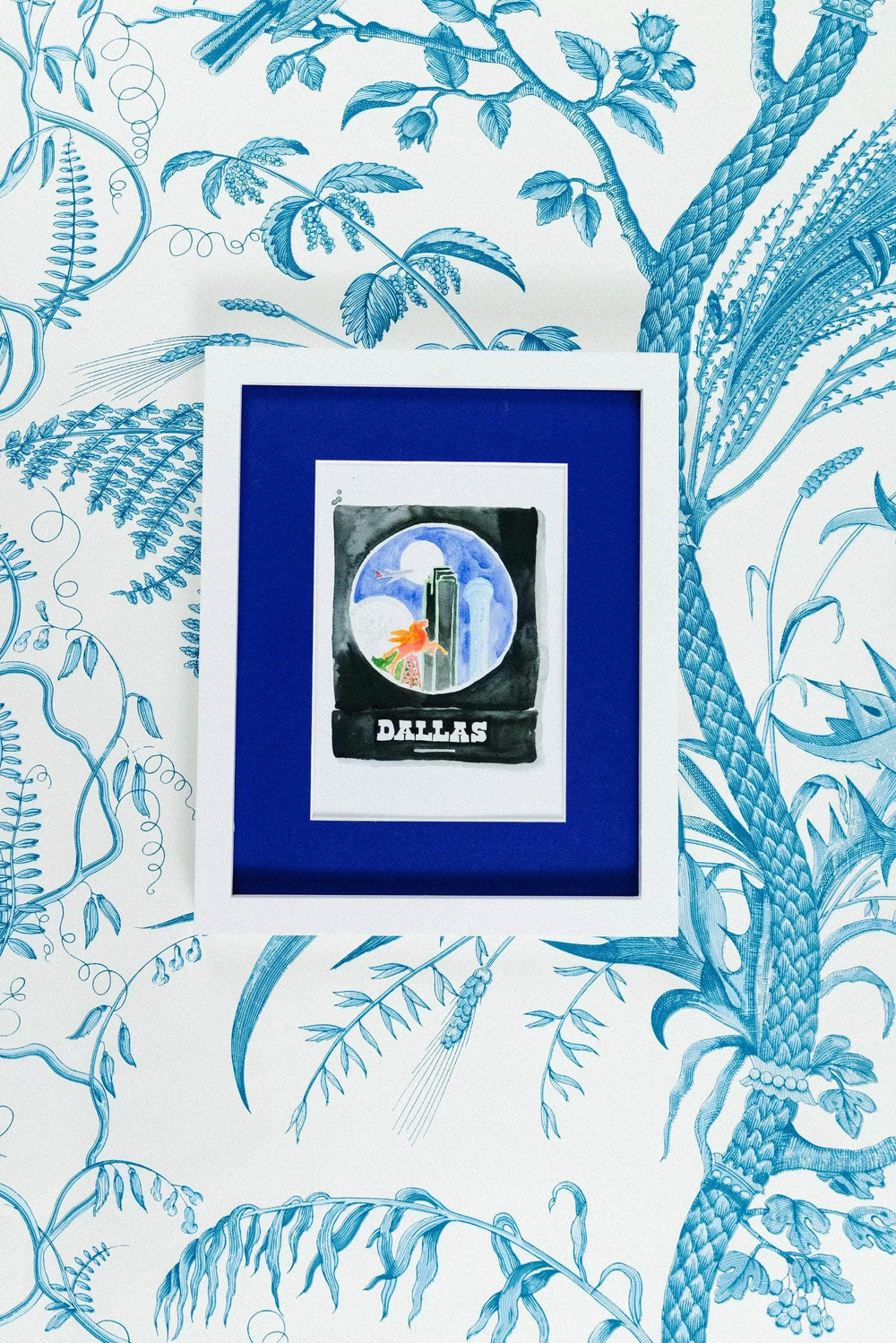 Dallas Matchbook Print