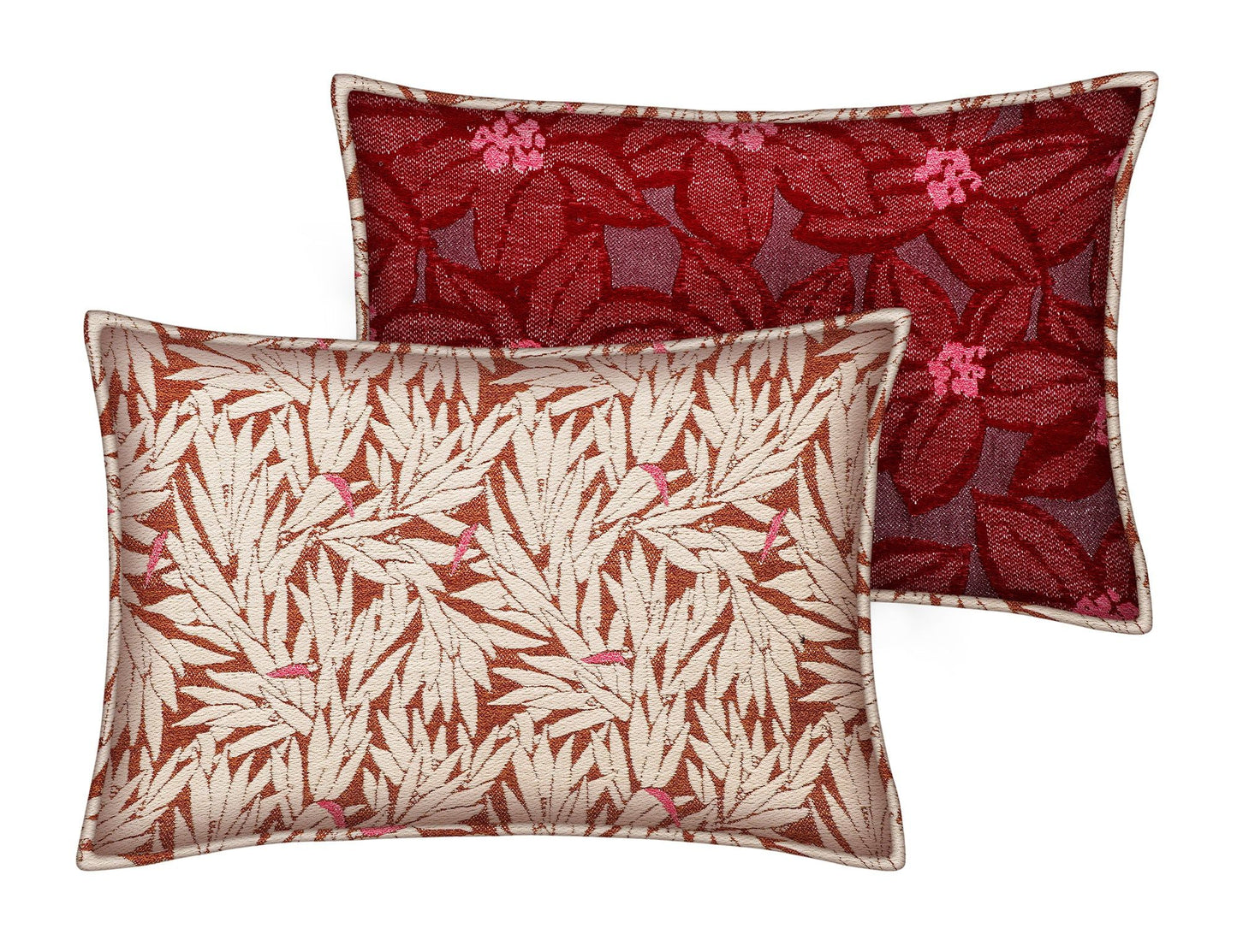 Double sided Cushion Yoko Spice & Michelle Pink