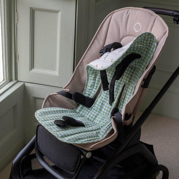 Pram Liner - Little Farm / Greenhouse Gingham