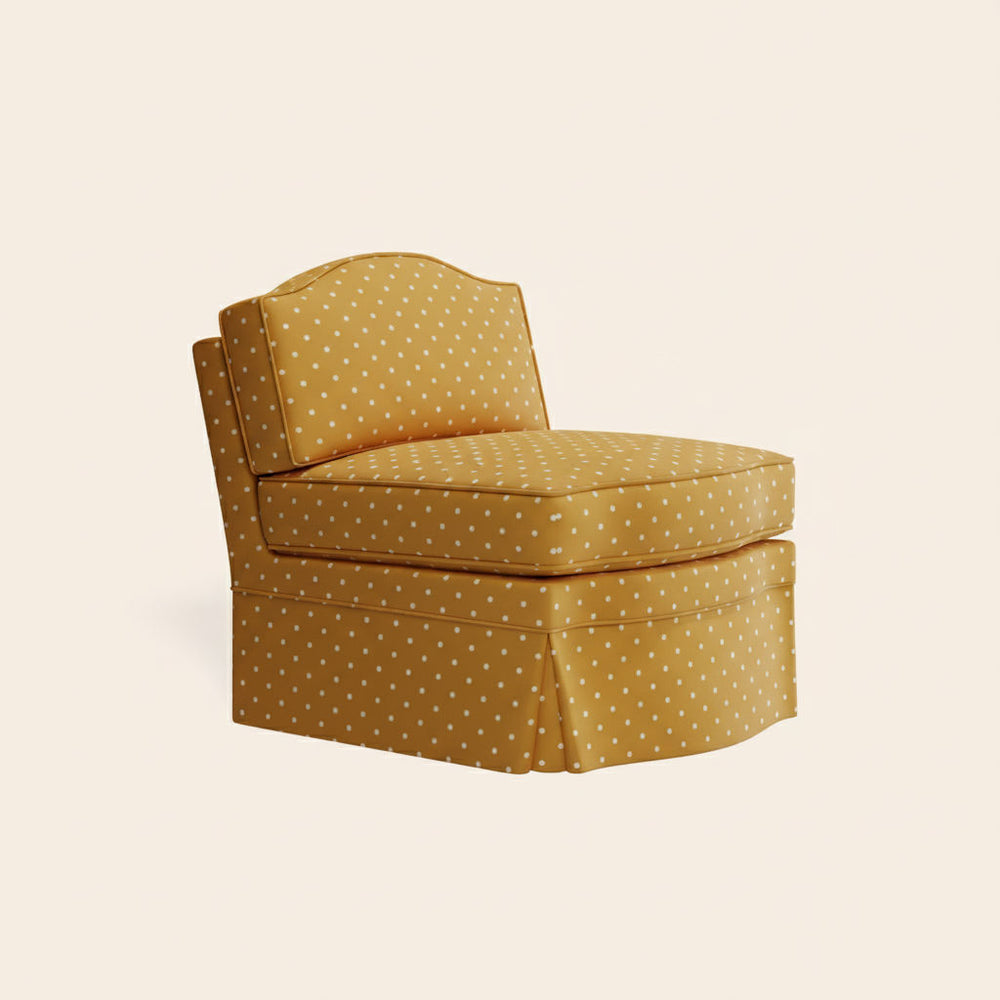 Felix Slipper Chair, Cannoli