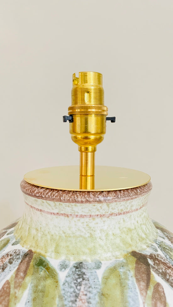 Studio Pottery Lamp