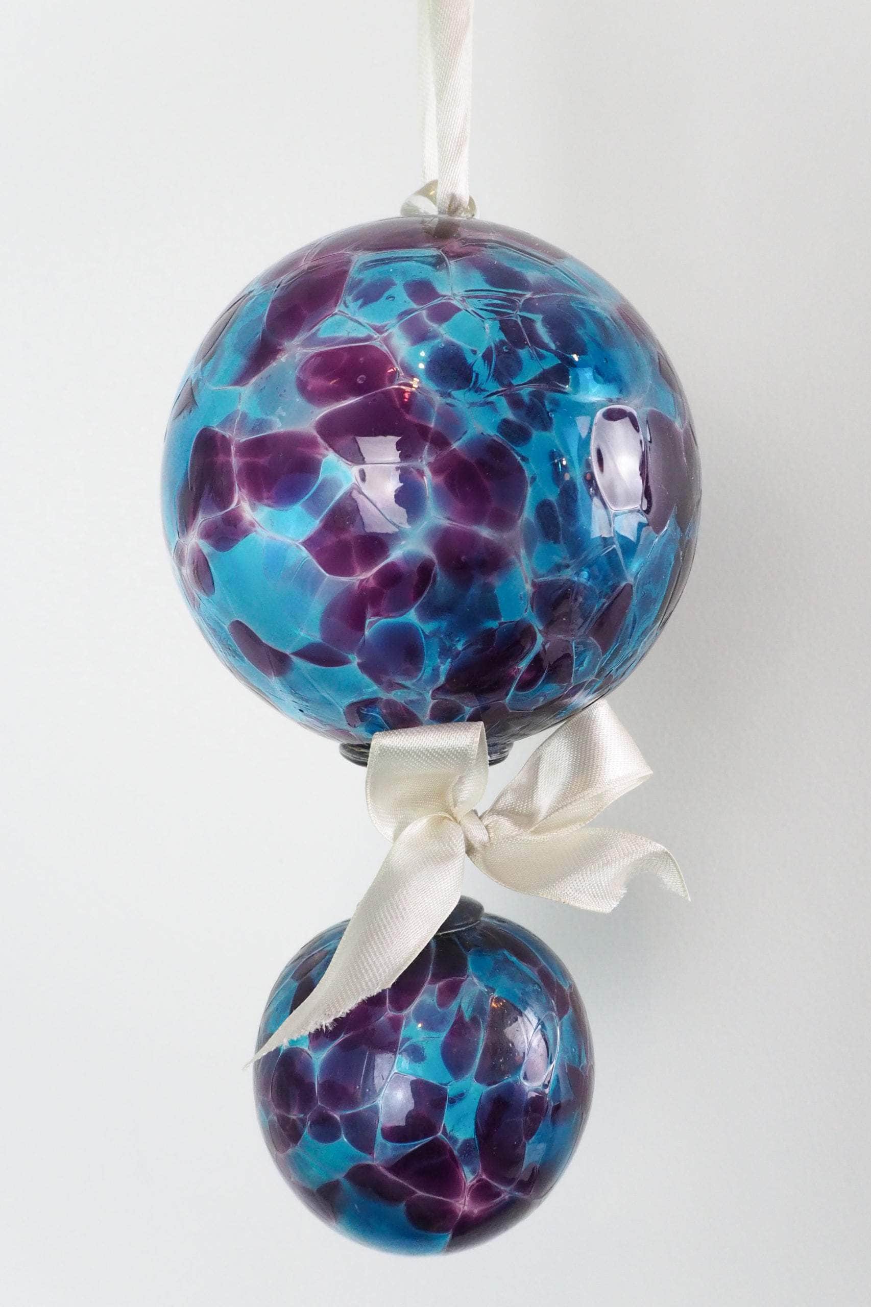 Tiered Antique Glass Bauble