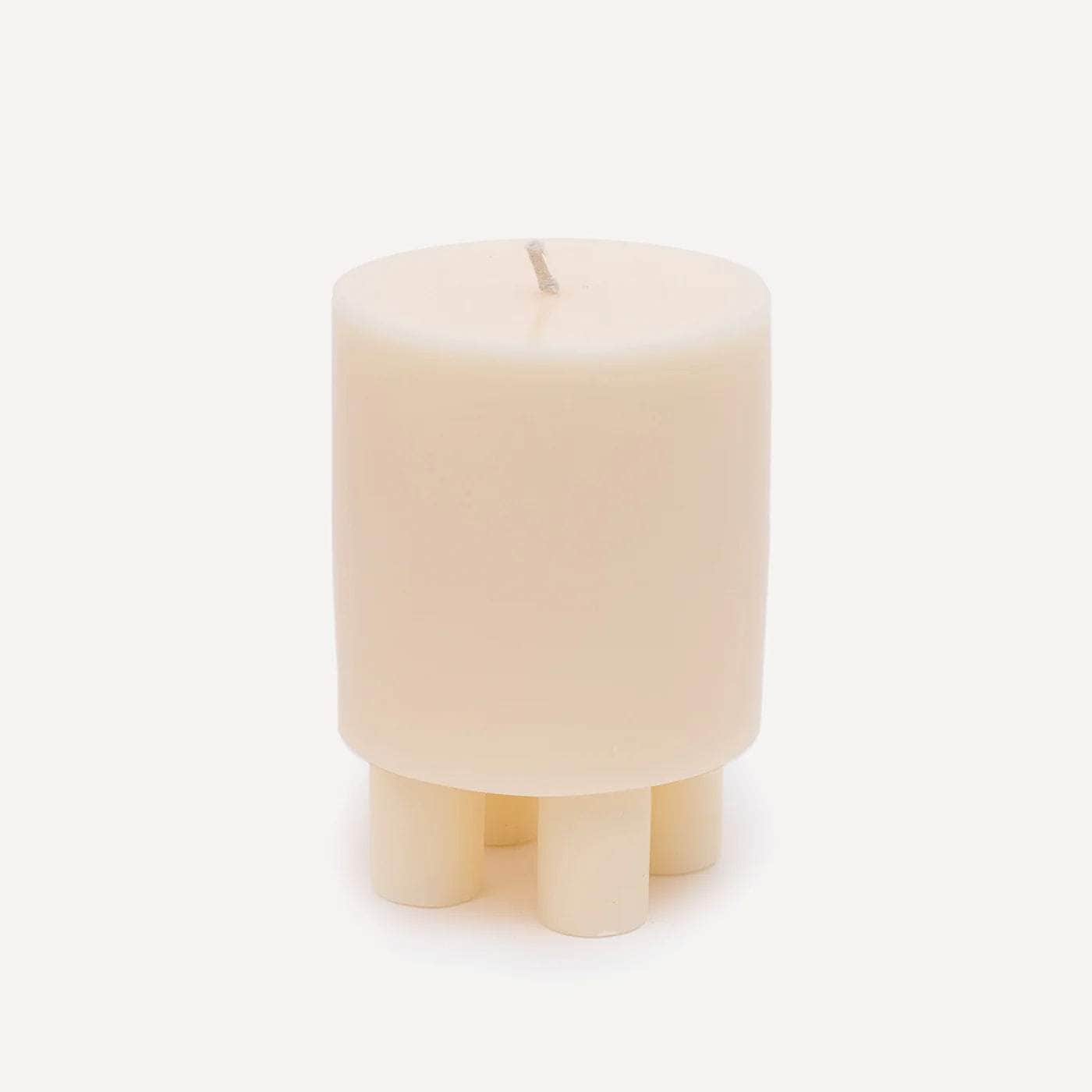 Stack Candle Prop - Pearl White