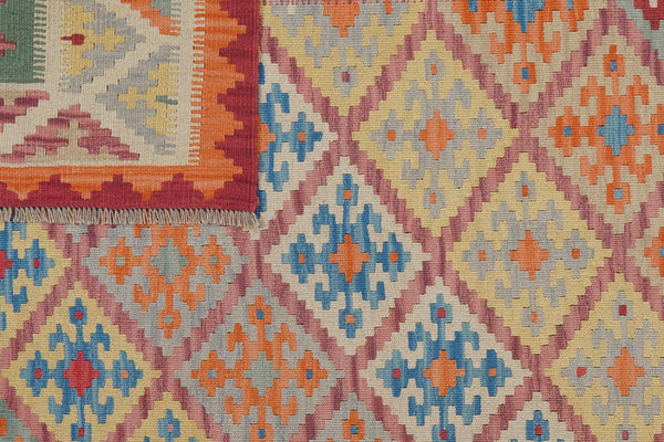 Gashgai Kilim · Hand-woven – Red, 251x179 cm