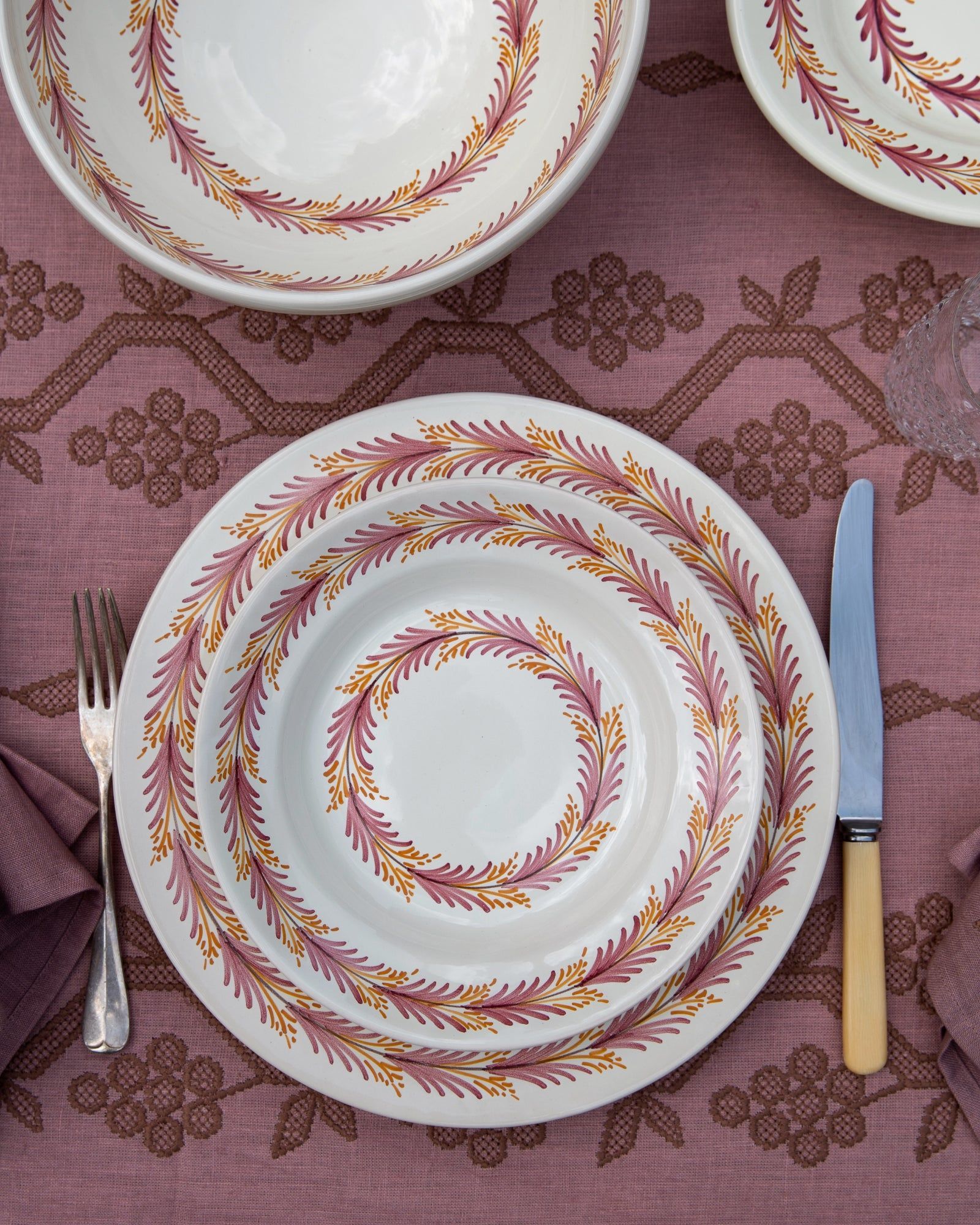 Heather Soup Plate