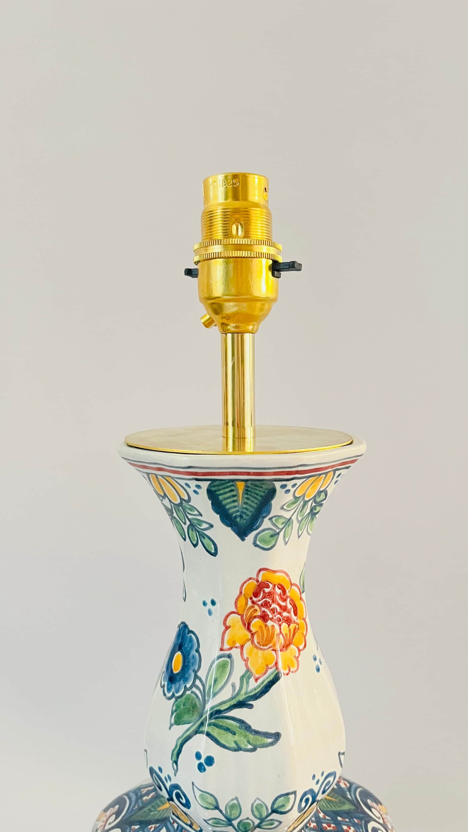 Antique Makkum Lamp