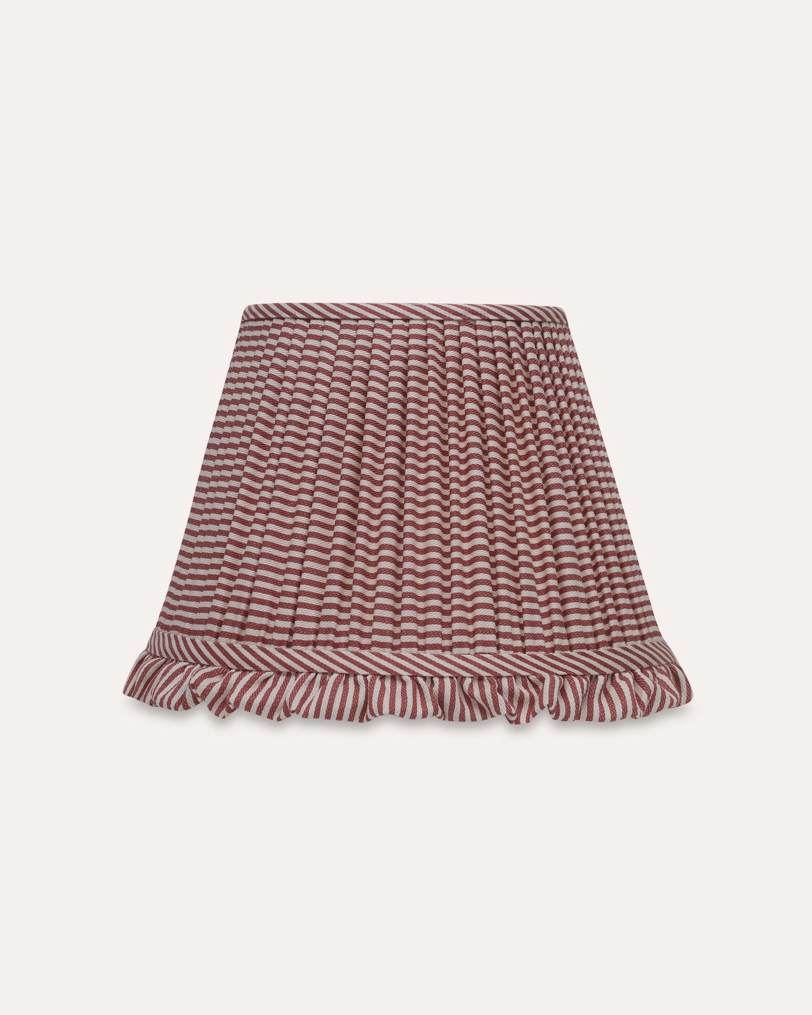 The Fine Horizontal Stripe in Crabapple