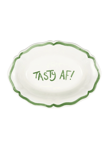 Oval Serving Dish “Tastay Af”