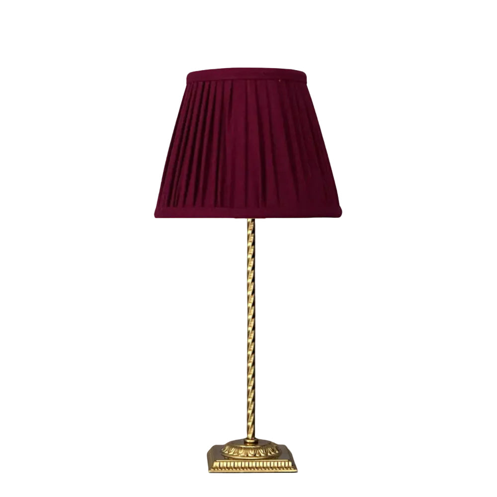 Elle Lamp Wine Red