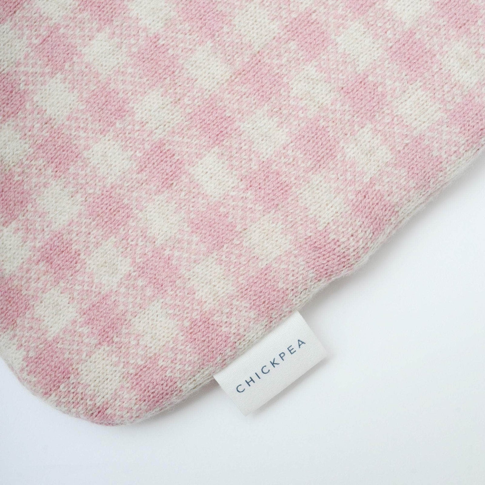 Pink Gingham Hot Water Bottle
