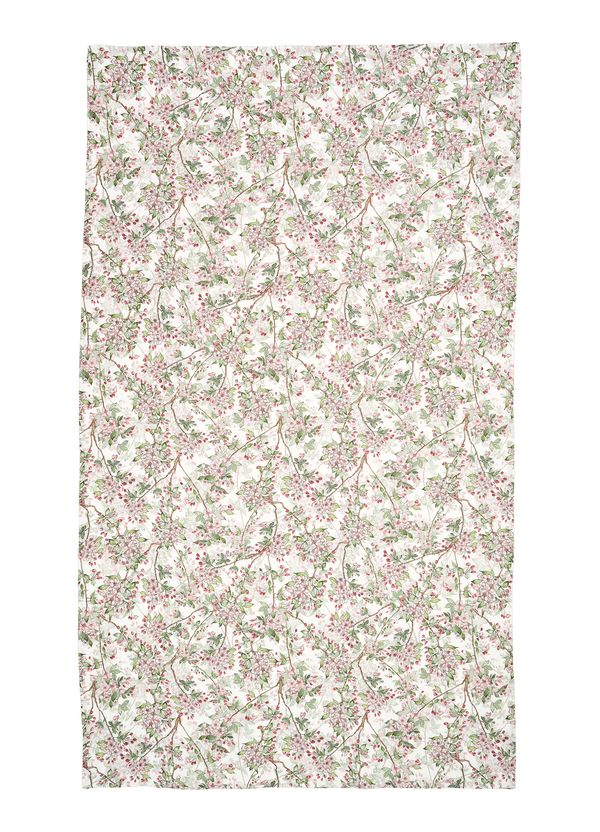 Cherry Blossom Linen Table Cloth
