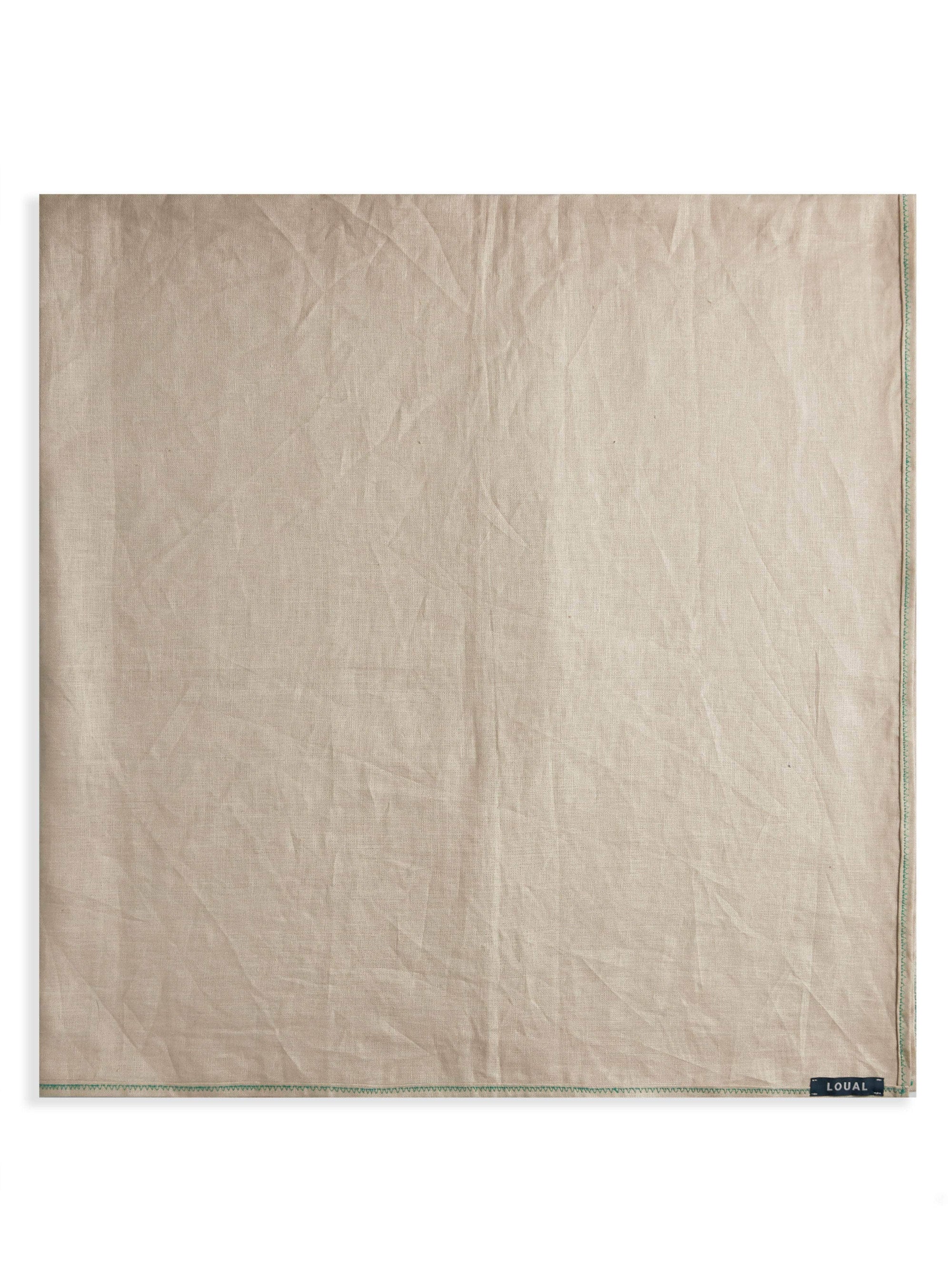 Irish Linen Large Towel - Sand