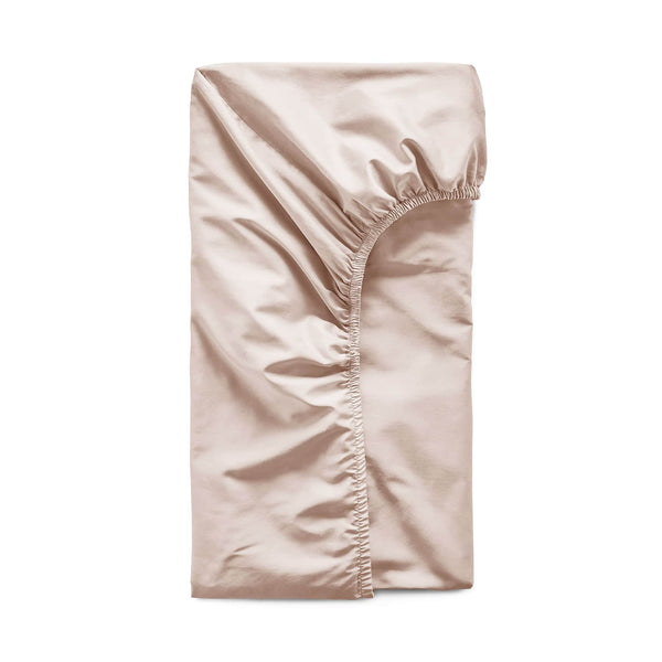 Luxury Organic Cotton Dusky Pink Perfect Fitted Sheet