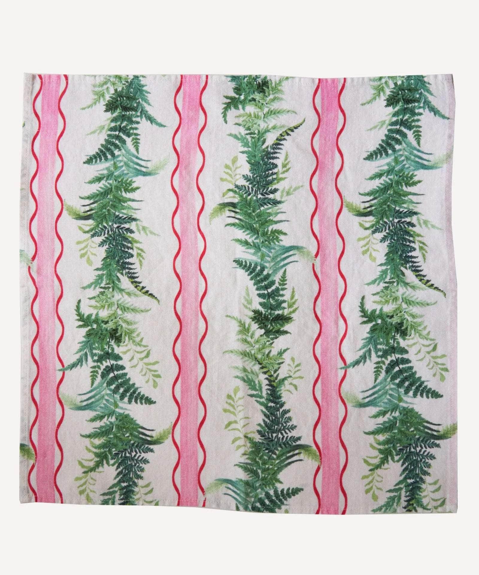 Eden Stripe Linen Napkin