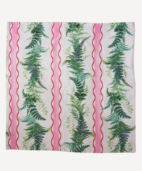 Eden Stripe Linen Napkin
