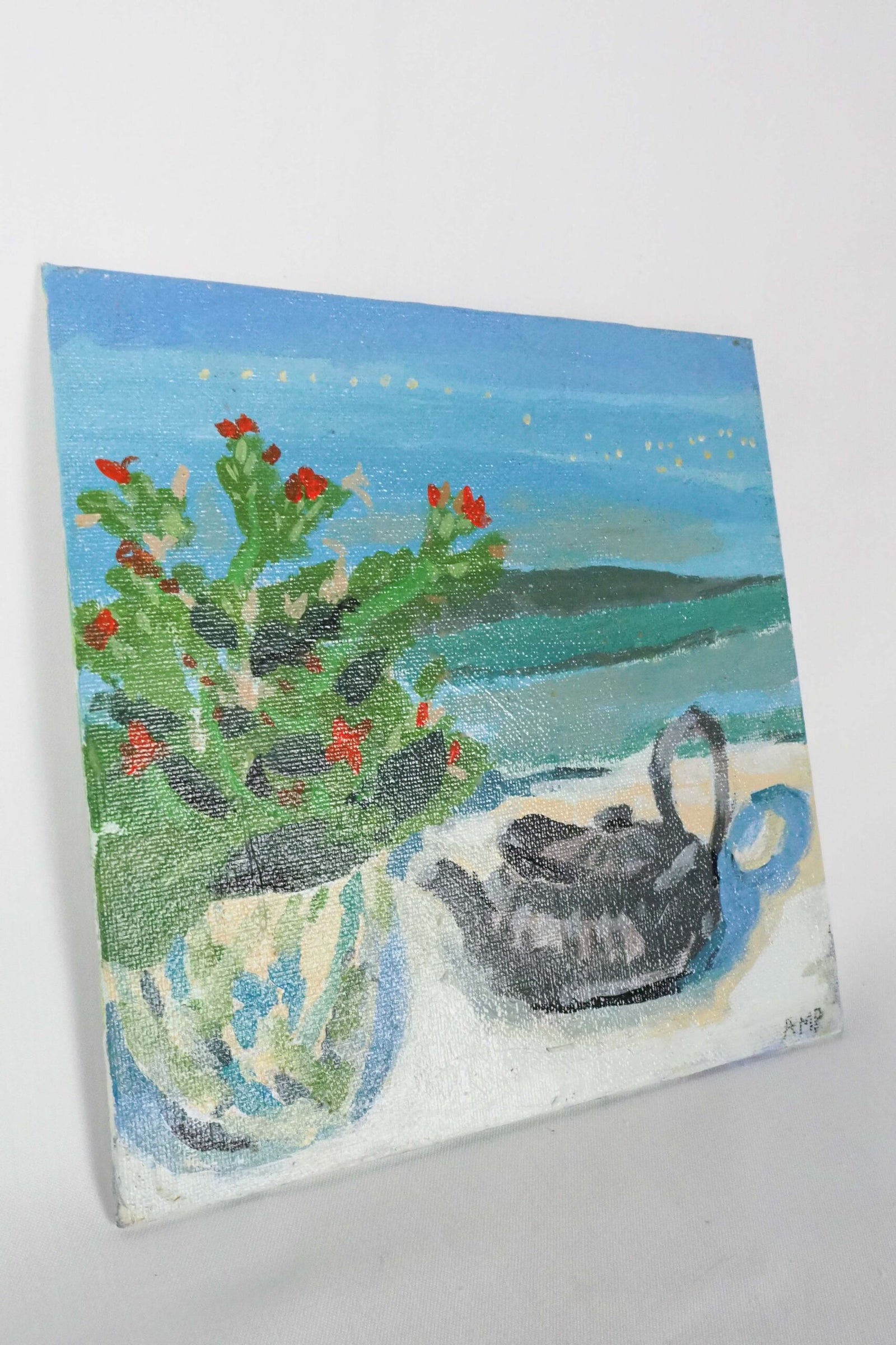 Oil on Board Painting
