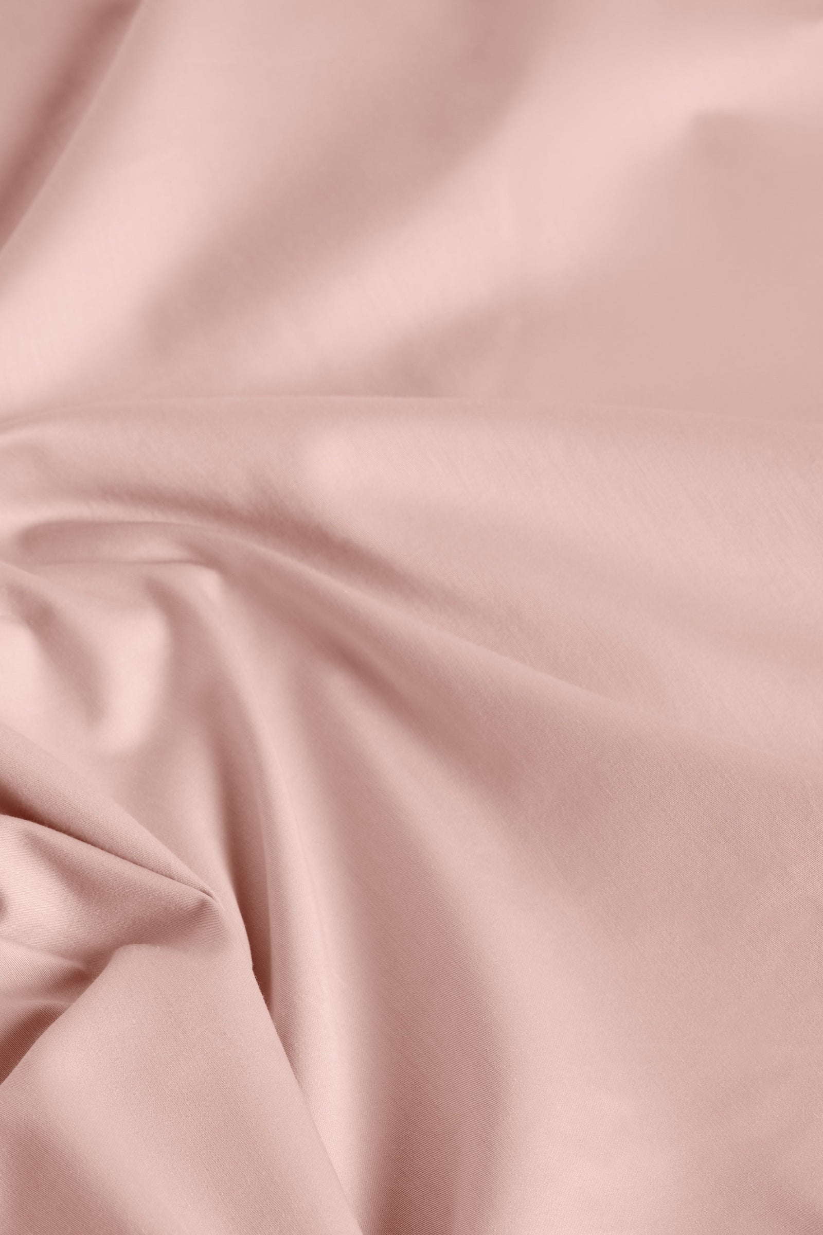 Sateen Organic Cotton Fitted Sheet - Midsummer Pink