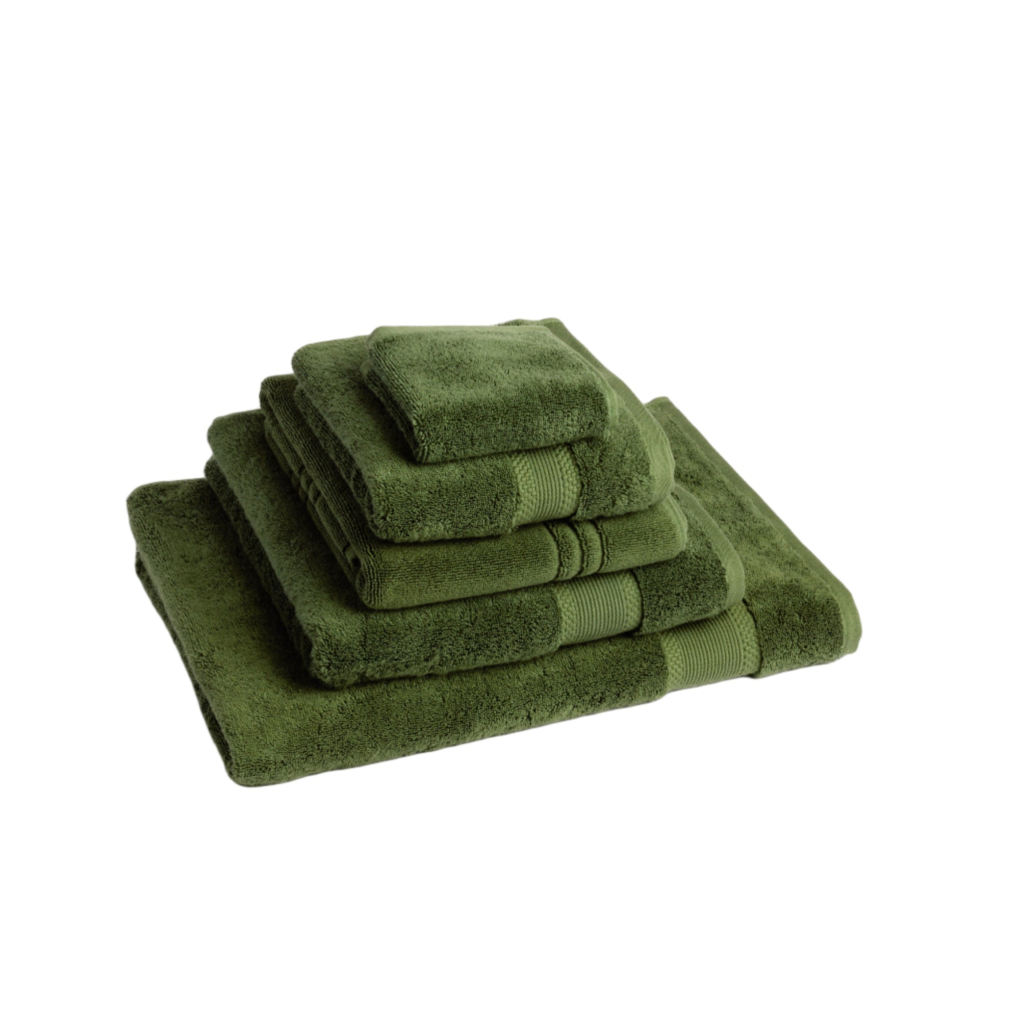 Complete Bath Set - Forest Green
