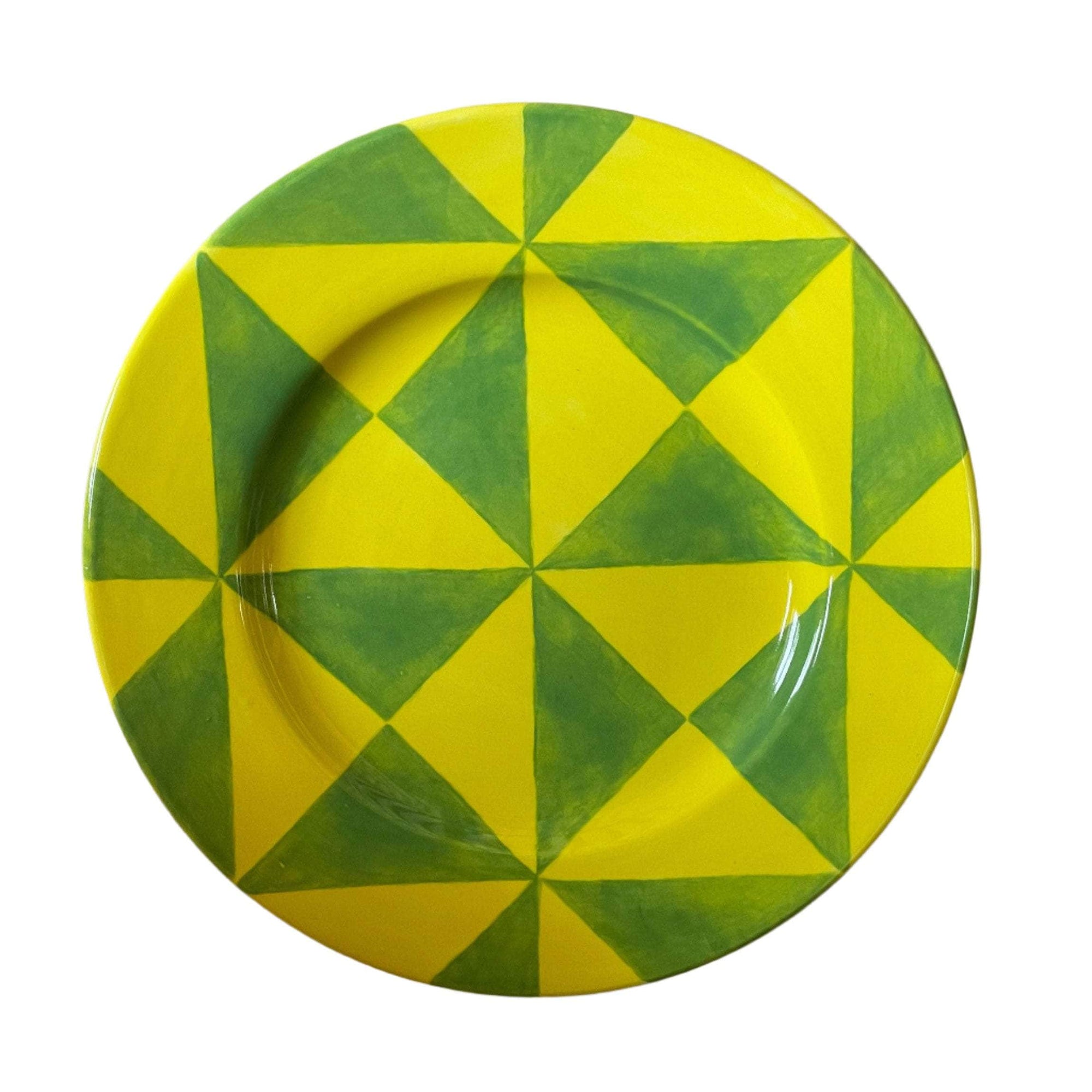 Diamond Plate, Yellow & Green