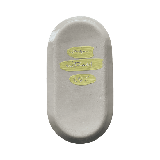 Sgraffito Lemon Platter
