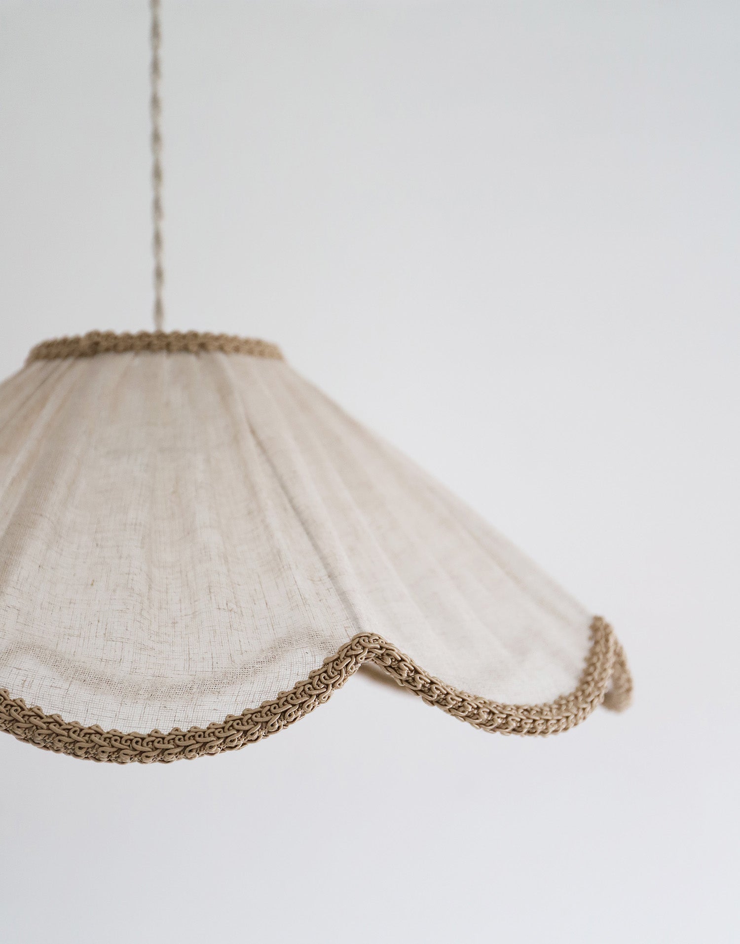 Françoise "Classic Beige" Floral Pendant Light