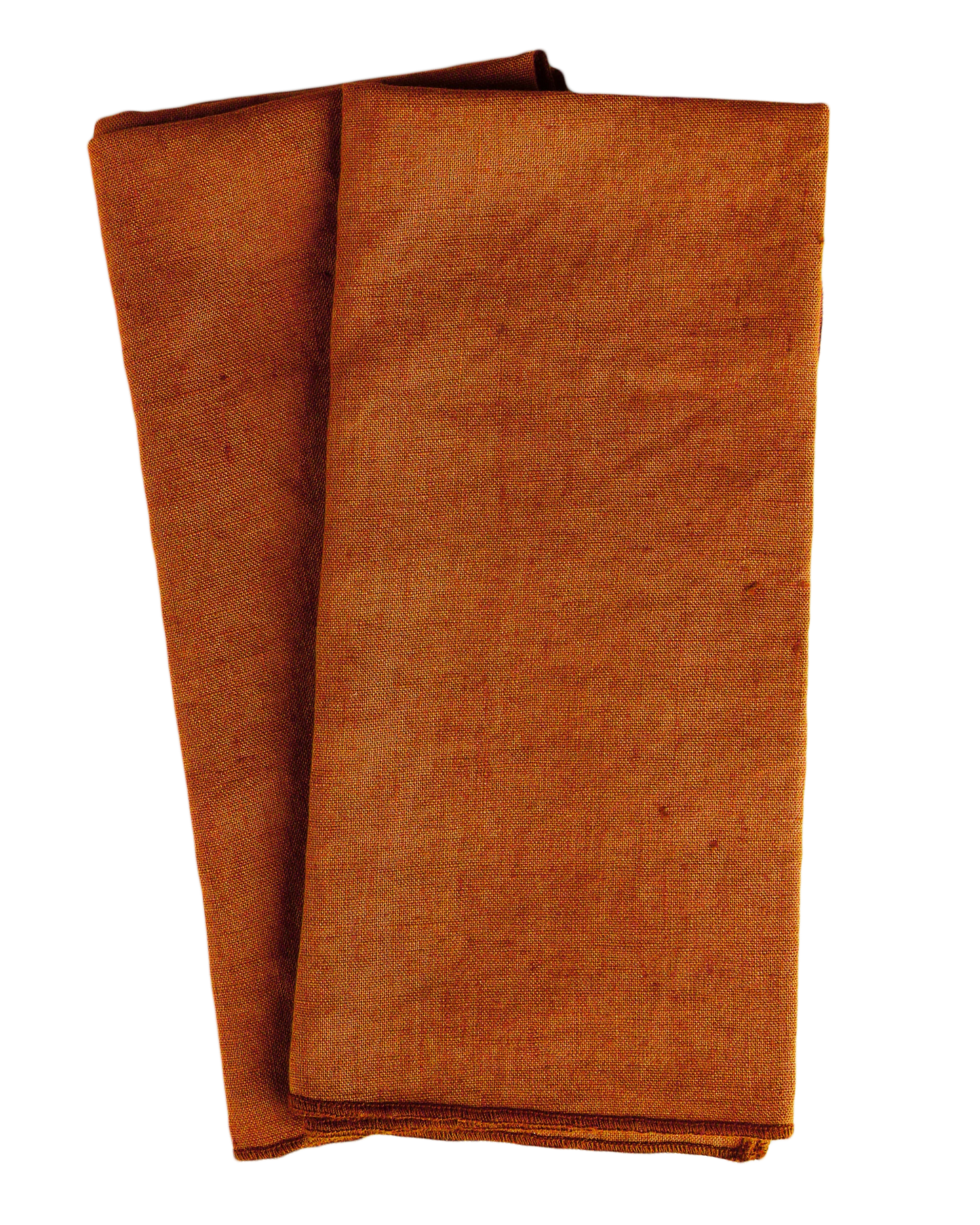 Terracotta linen napkin