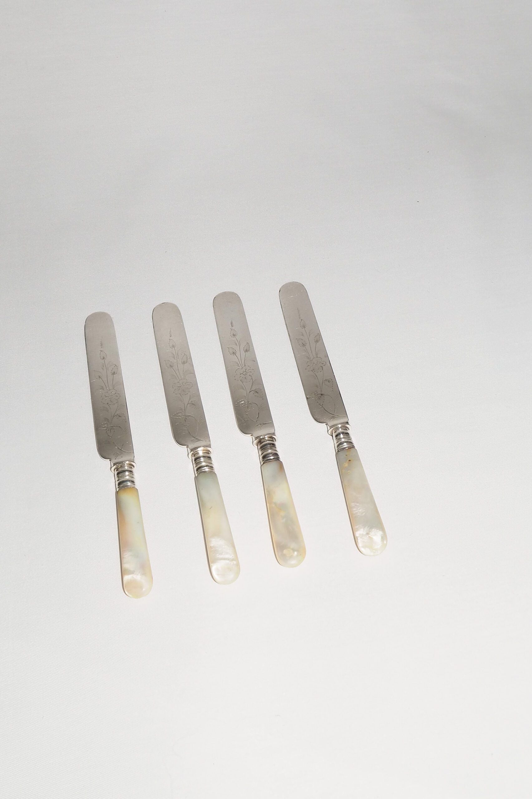Antique Silver Plate Knives
